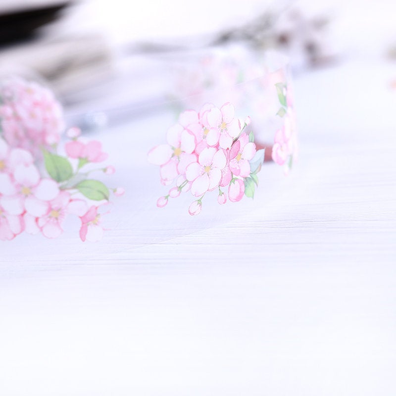 Cherry Blossom Clear Tape