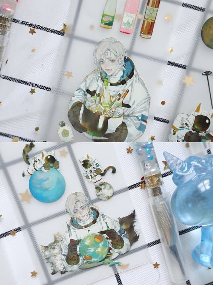 Pure Boyfriend Studio: Meow Star Washi Tape