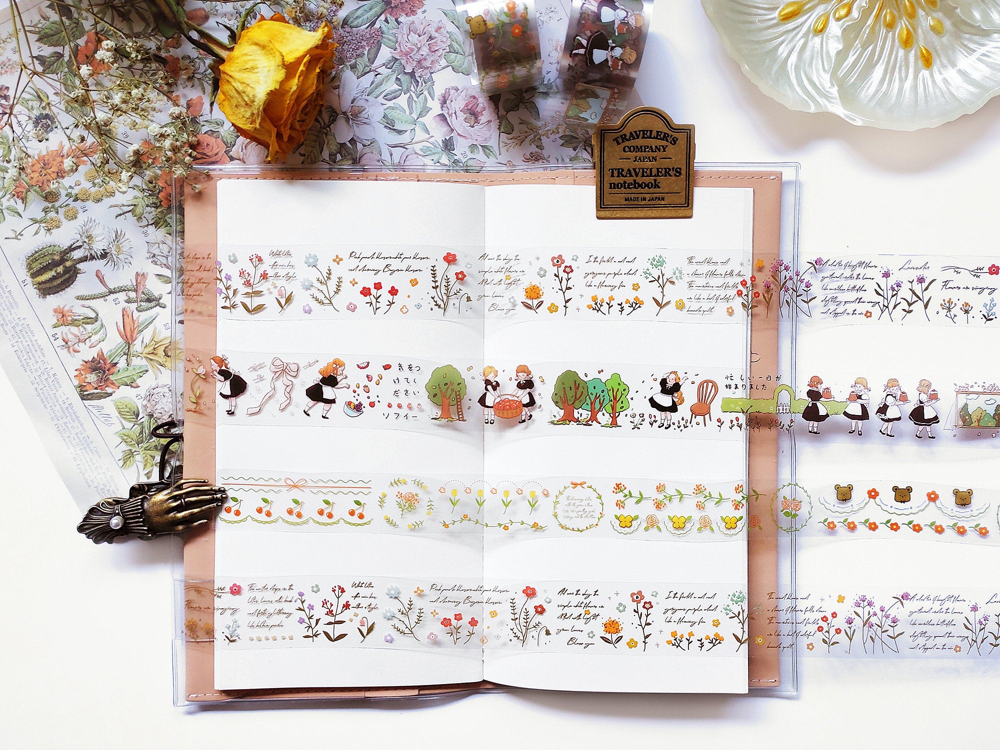 Picnic Garden Series Clear Tape