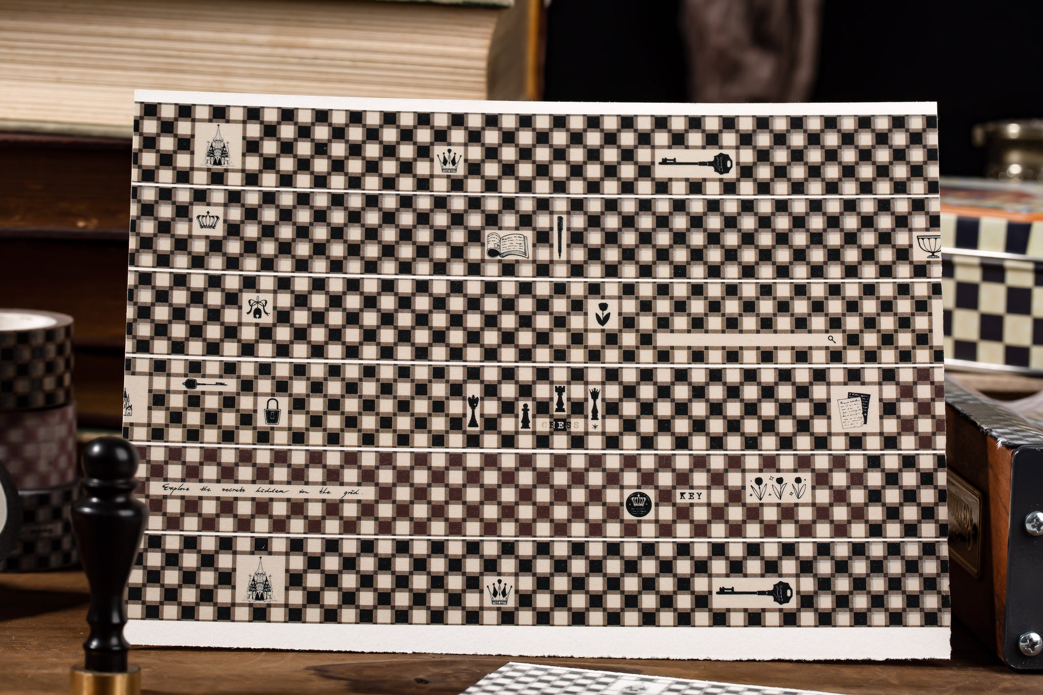 Reco Studio Washi Tape: Checkerboard