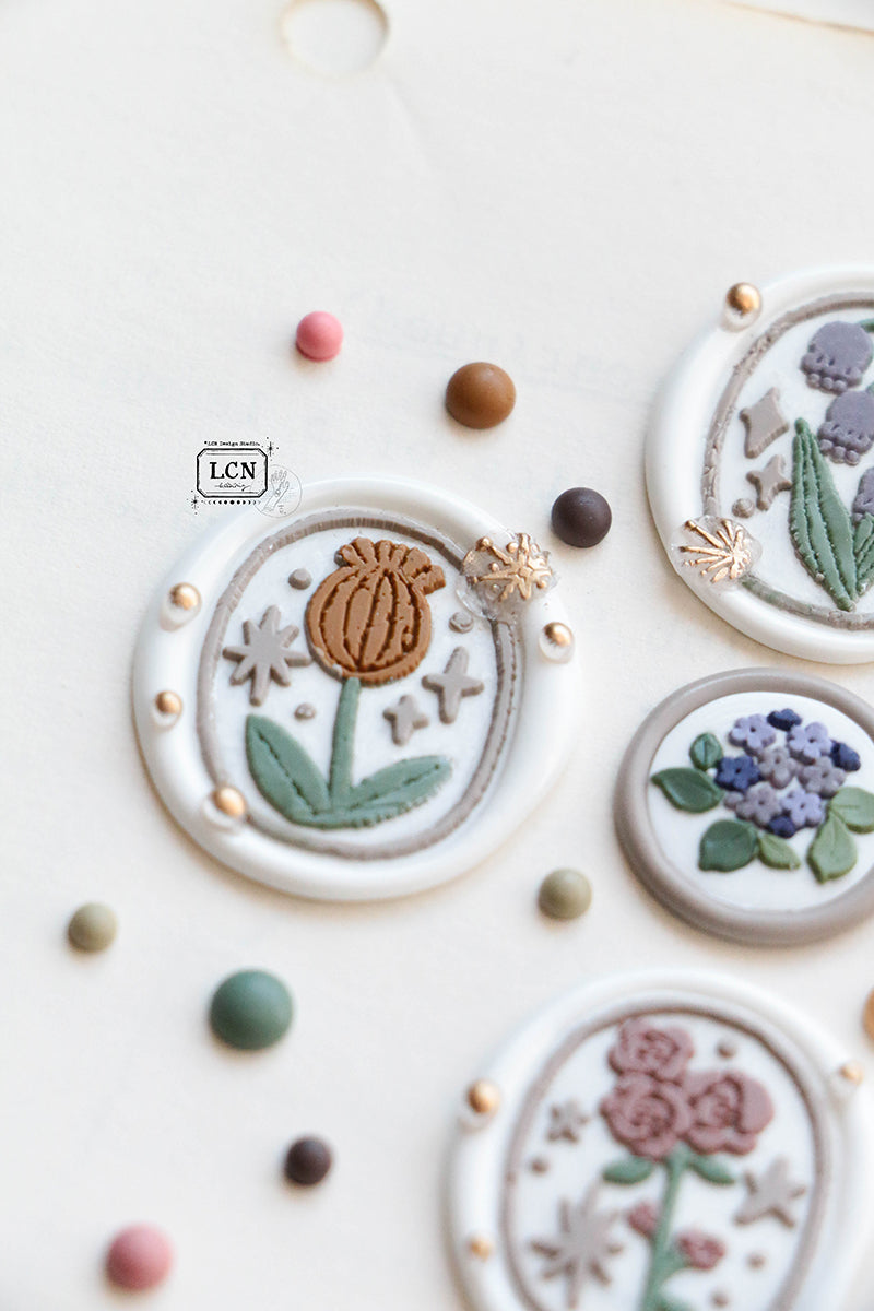【PRE-ORDER】LCN Design Studio: Wax Seal Stamps
