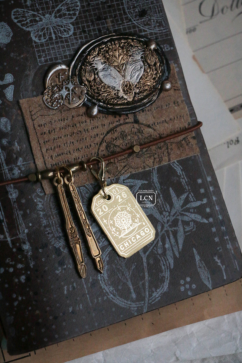 LCN Design Studio: 2026 Stationery Fest Brass Charms