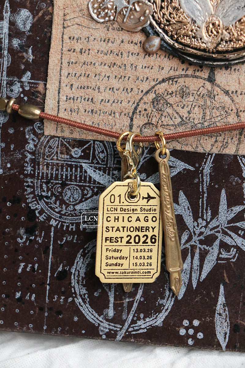 LCN Design Studio: 2026 Stationery Fest Brass Charms