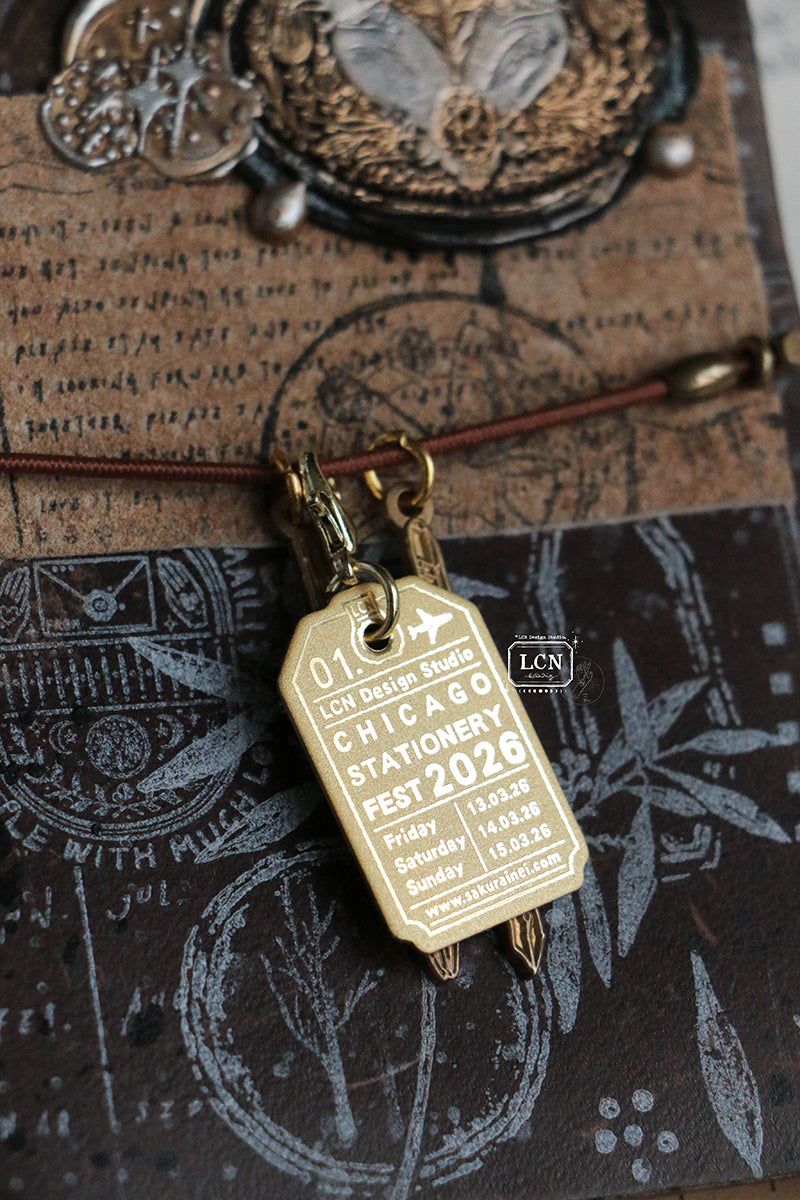 LCN Design Studio: 2026 Stationery Fest Brass Charms