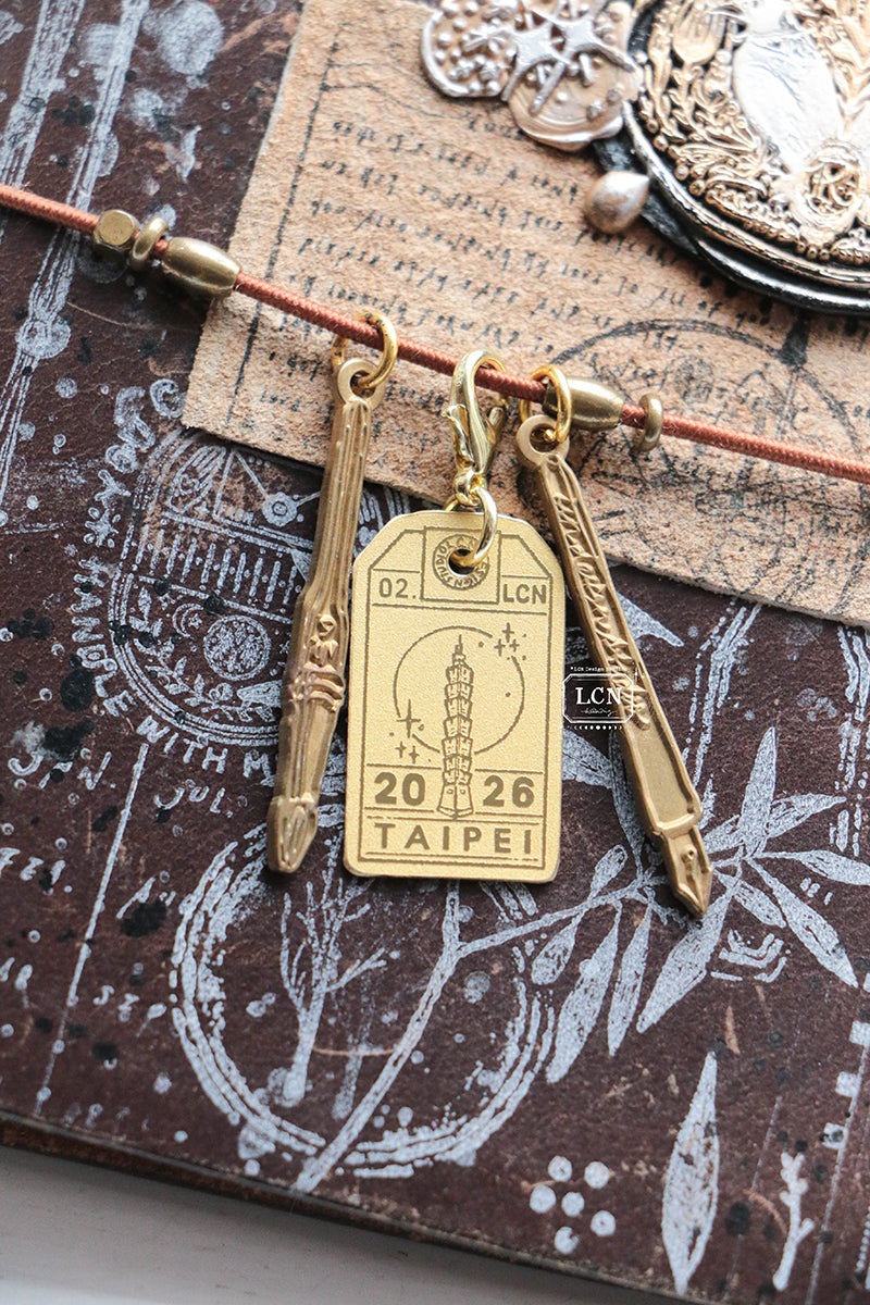LCN Design Studio: 2026 Stationery Fest Brass Charms