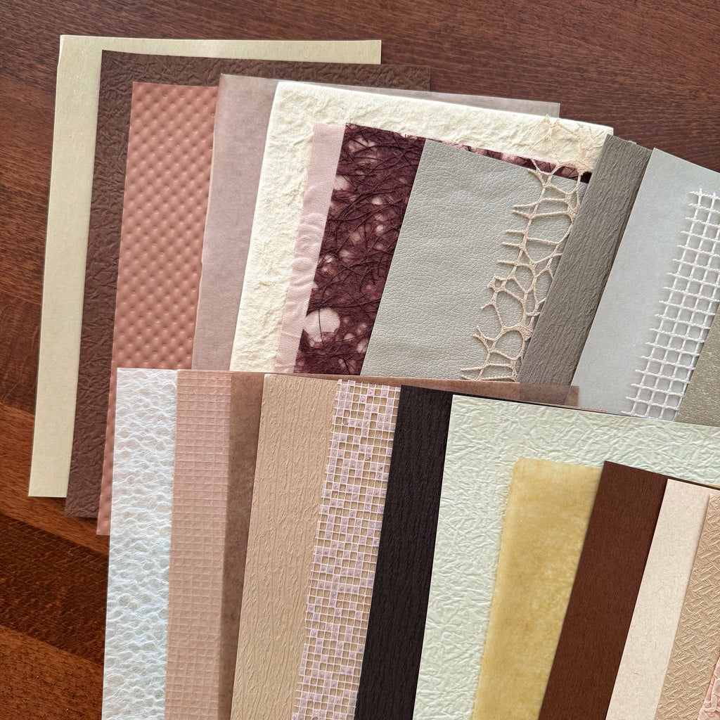 Neutral Tone Mixed Paper Pack