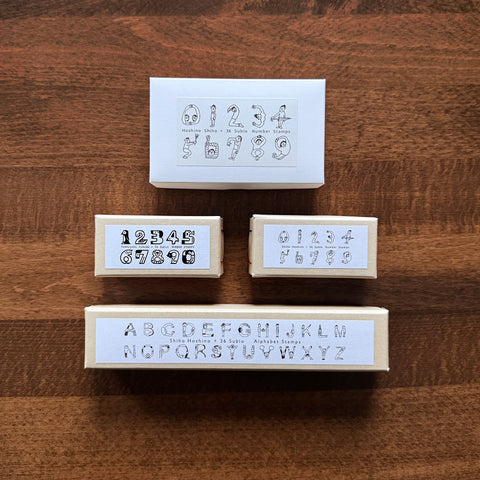 36 Sublo: Character Number and Letter Stamps