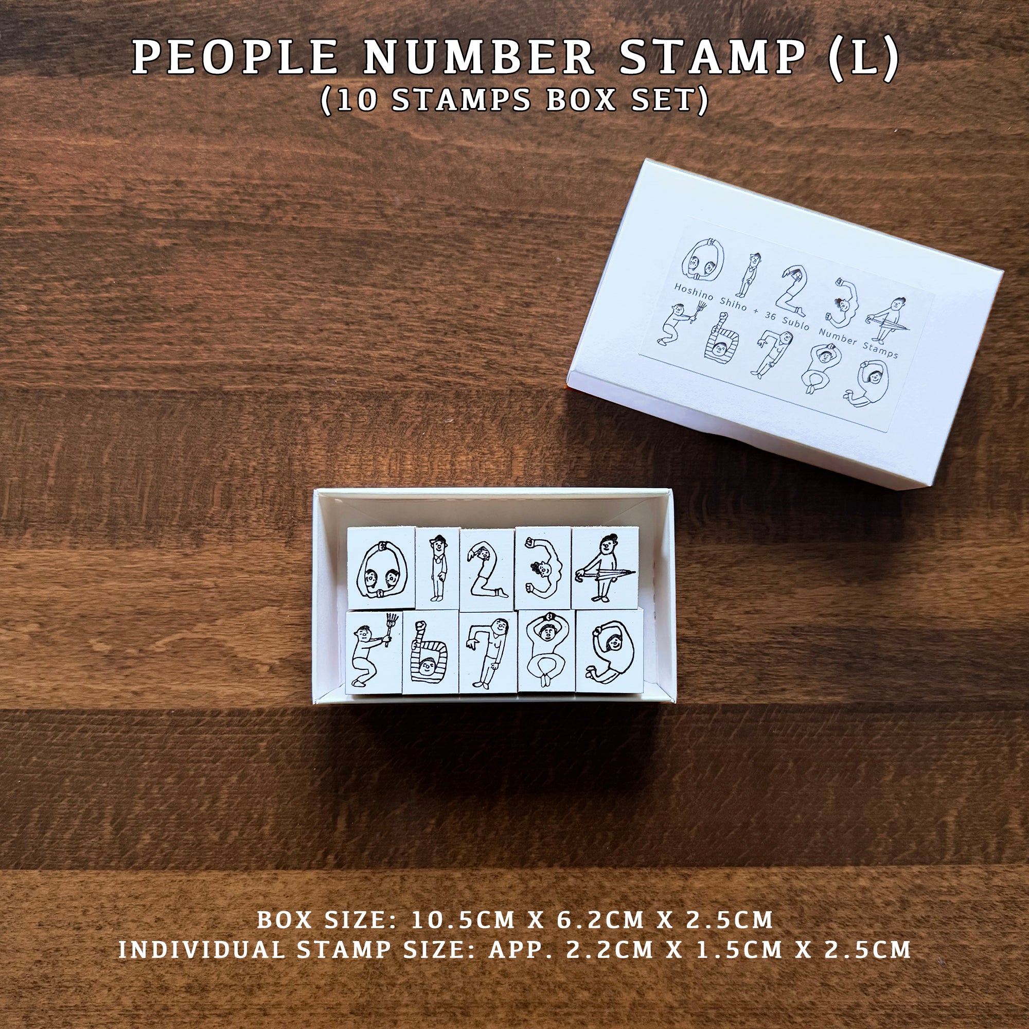 36 Sublo: Character Number and Letter Stamps