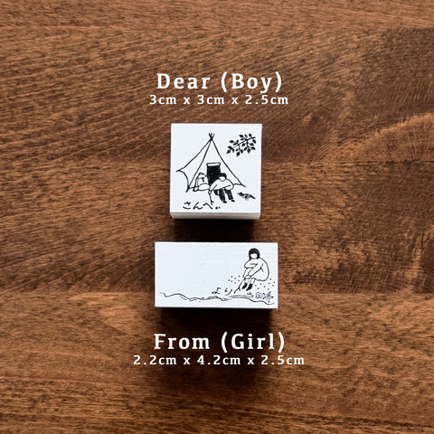 36 Sublo: Letter Correspondence Stamps