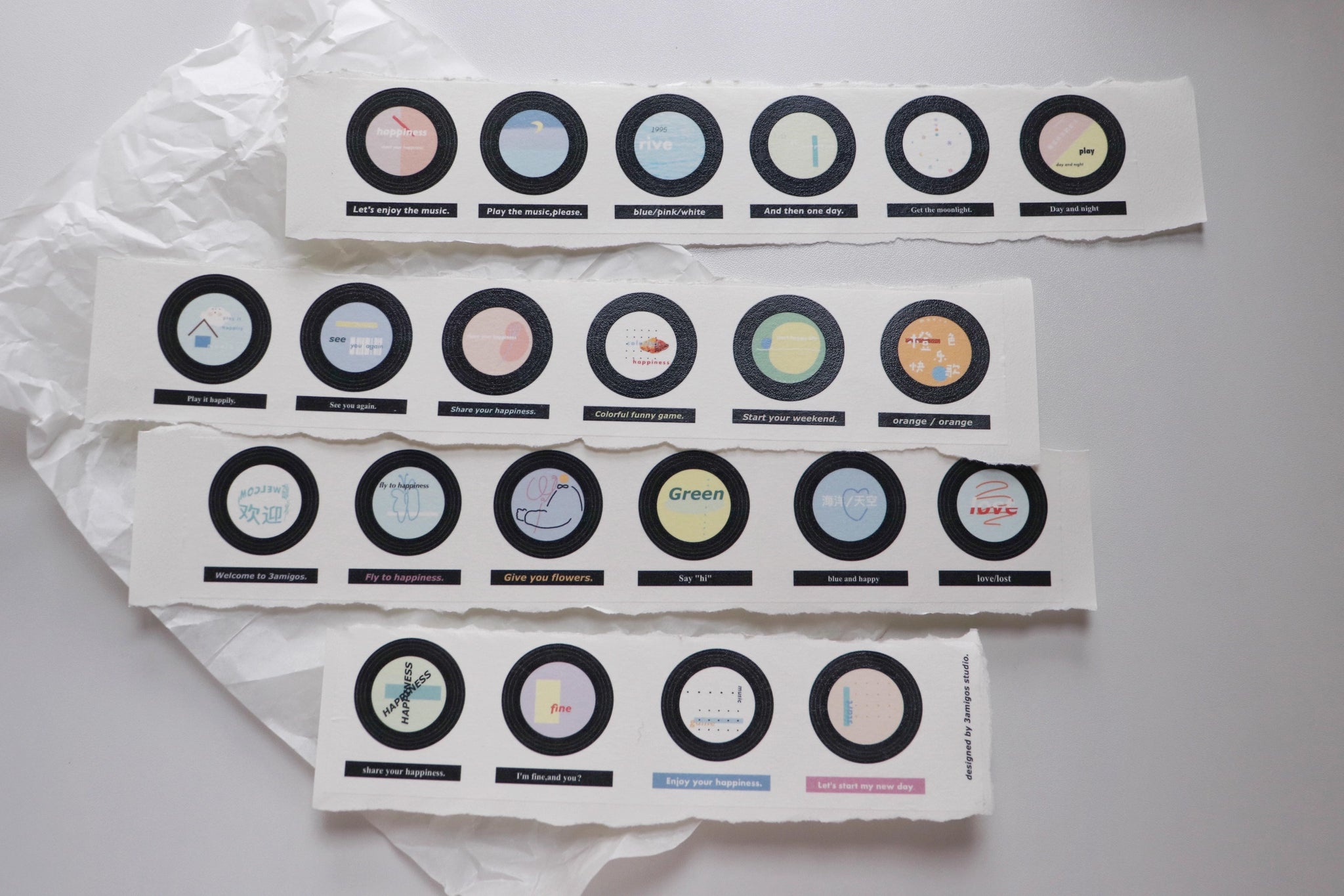 3Amigos Studio 2023 Masking Tapes