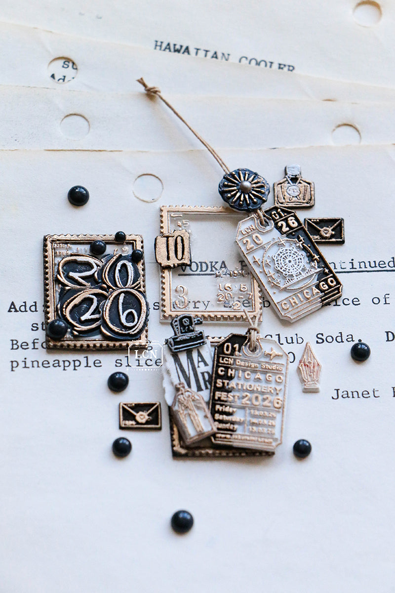 【PRE-ORDER】LCN Design Studio: Wax Seal Stamps