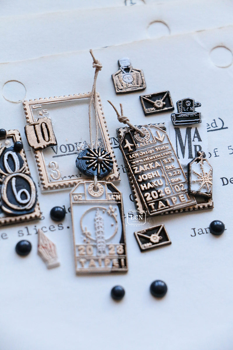 【PRE-ORDER】LCN Design Studio: Wax Seal Stamps