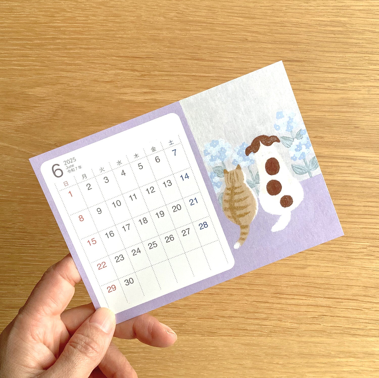 4Legs 2025 Calendar Cards: Animals