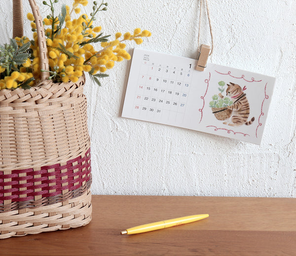 4Legs 2024 Calendar Cards: Animals