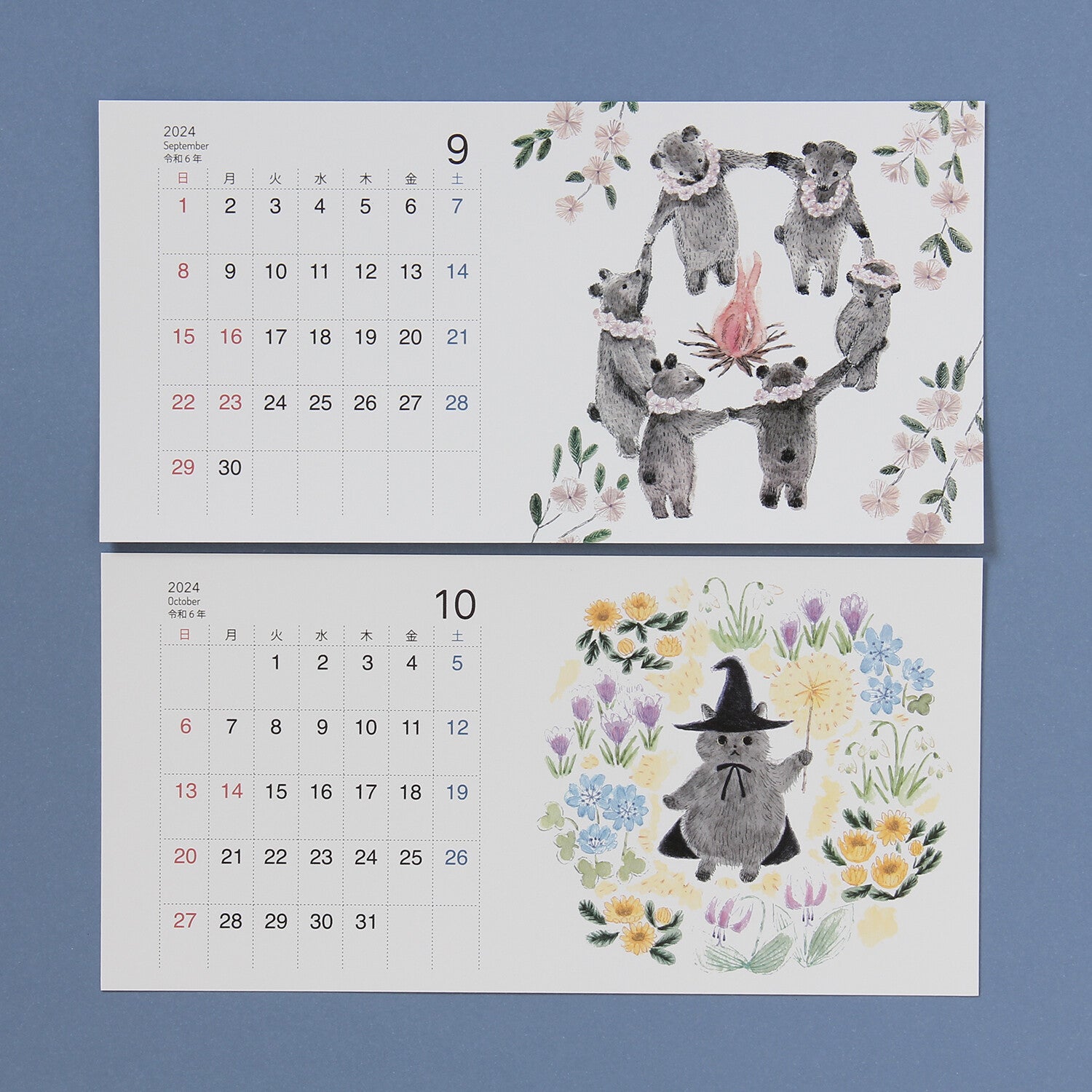4Legs Calendar Cards: Animals