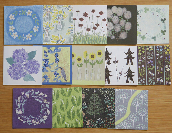 4Legs Memo Paper: Botanical (Set B)