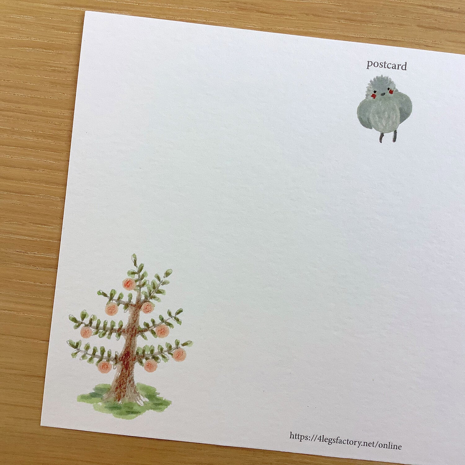 4Legs Postcard: Cat In A Picture Book #13 Momotora