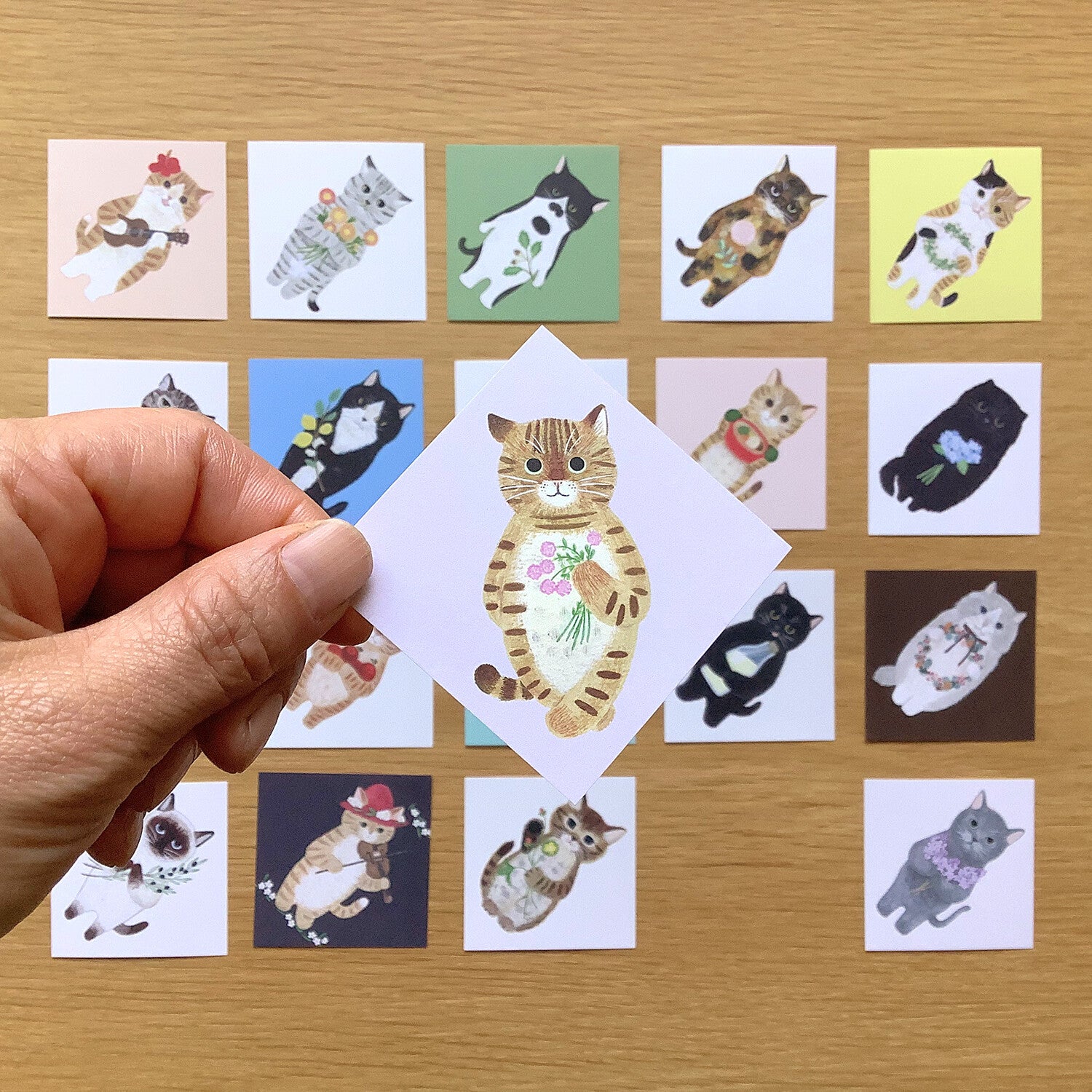 4Legs Tiny Letter Paper: Cats