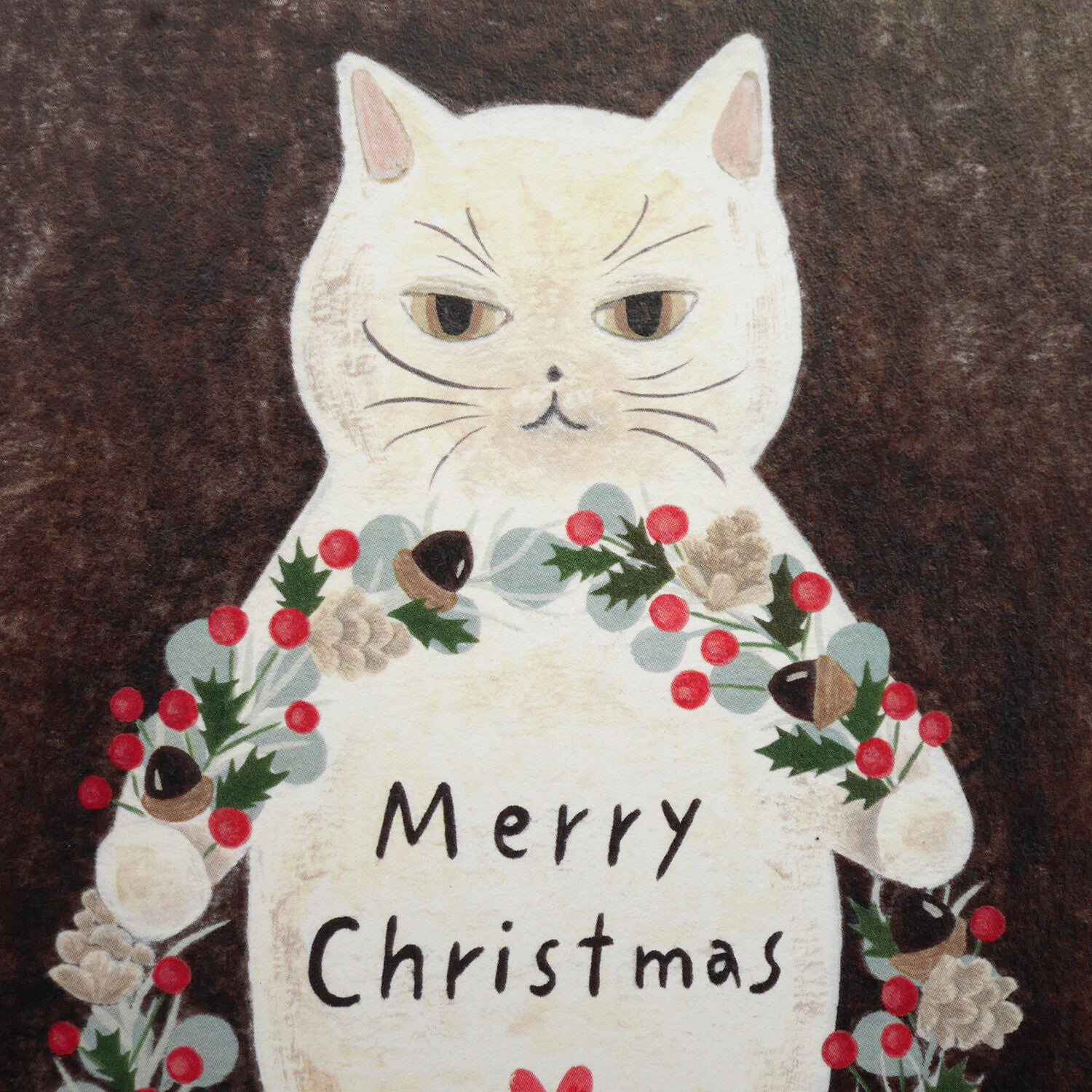 4Legs Postcard: Christmas Cat