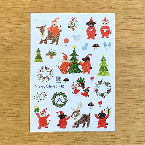 4Legs Sticker Sheet: Christmas