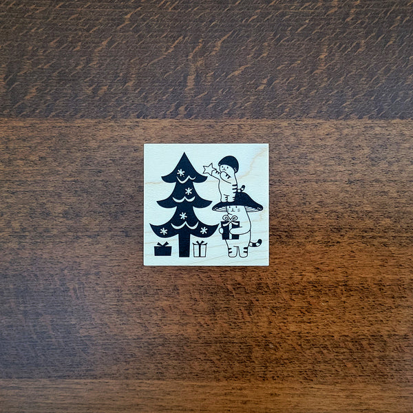 4Legs Rubber Stamp: Merry Christmas