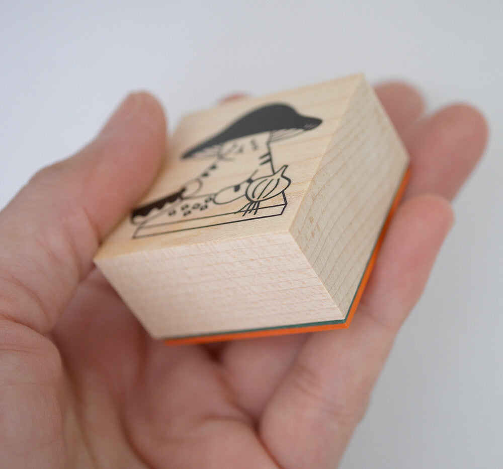 4Legs Rubber Stamp: Crying with Onions