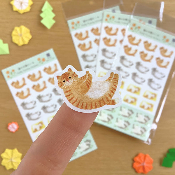 4Legs Sticker Sheet: Fluffy Tummy