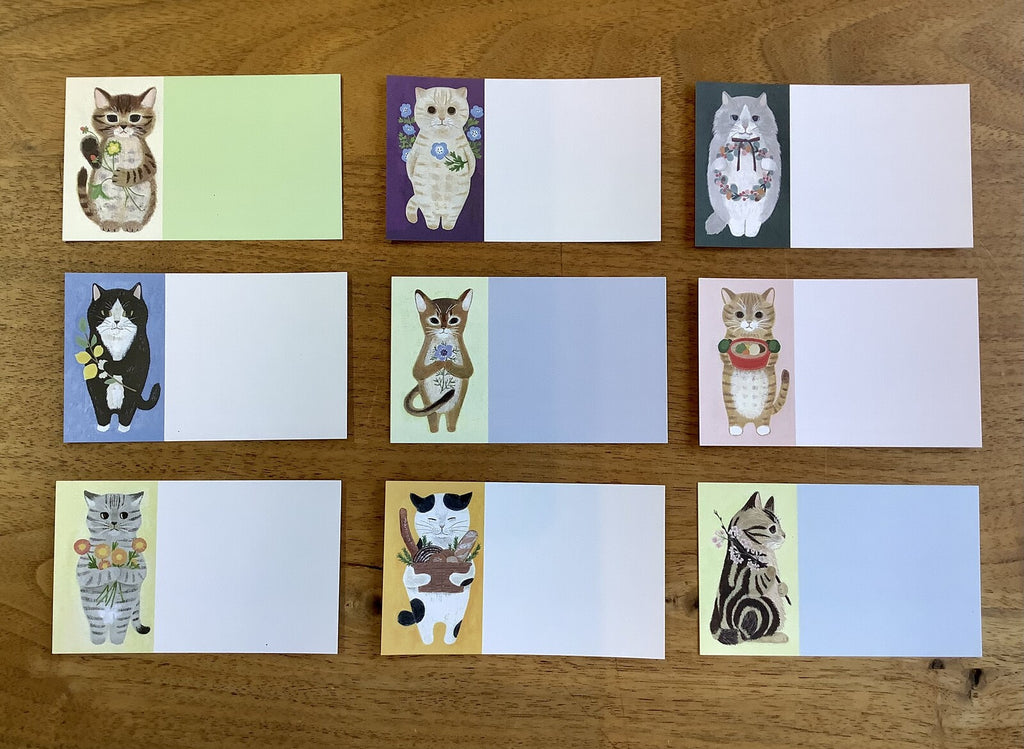 4Legs Greeting Cards: Cats