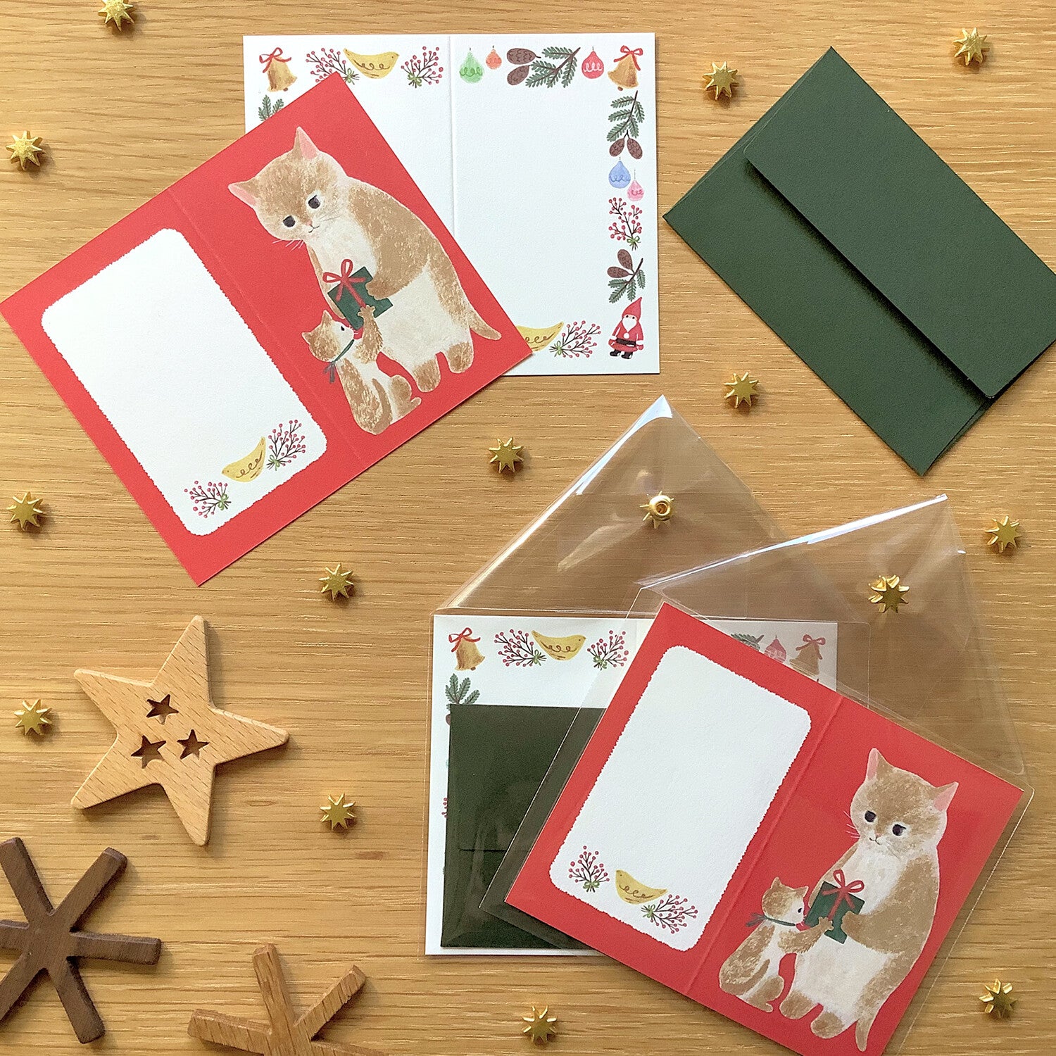 4Legs Greeting Card: Mini Christmas Card