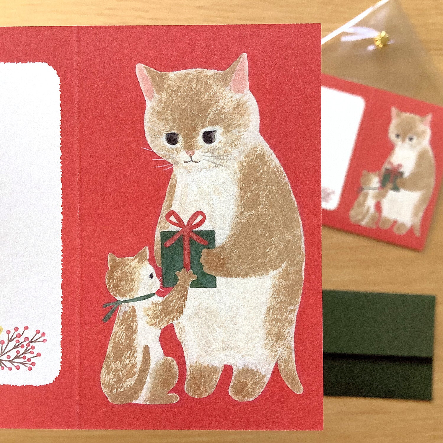 4Legs Greeting Card: Mini Christmas Card