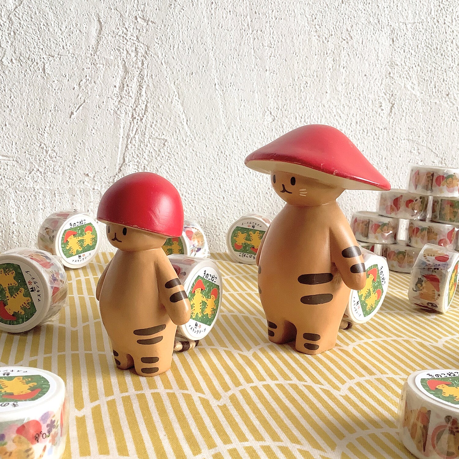 4Legs Washi Tape: Mushroom Cat 2