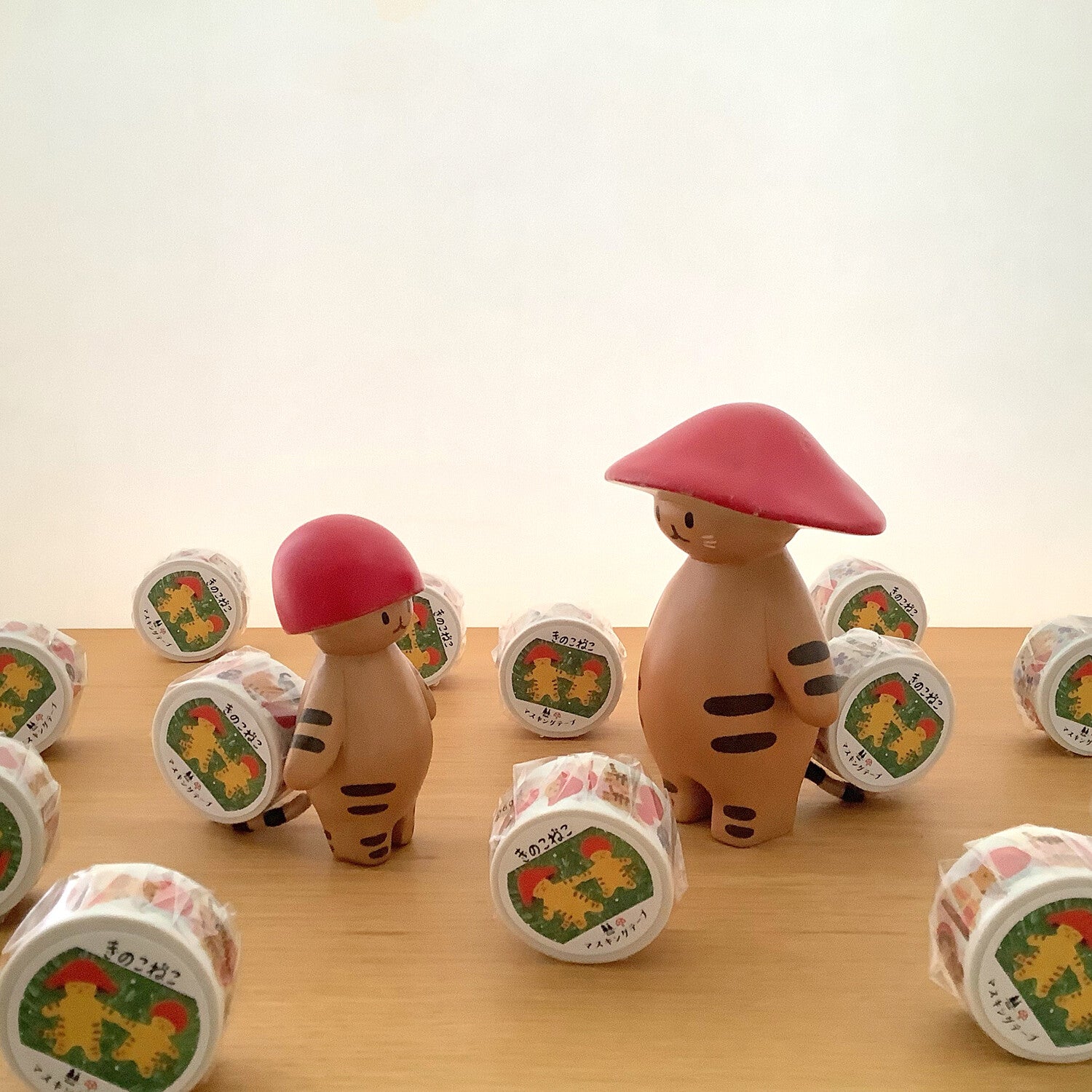 4Legs Washi Tape: Mushroom Cat 2