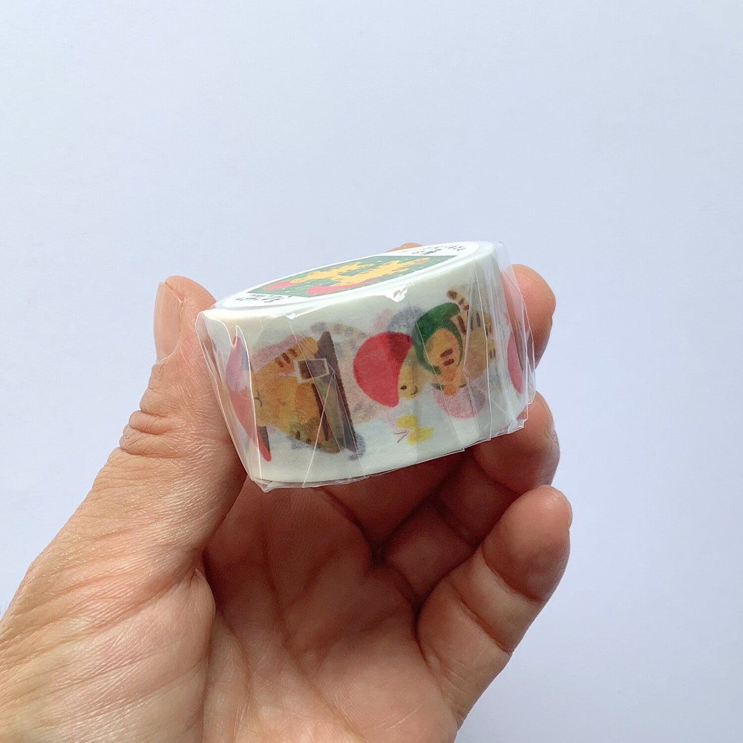 4Legs Washi Tape: Mushroom Cat 2