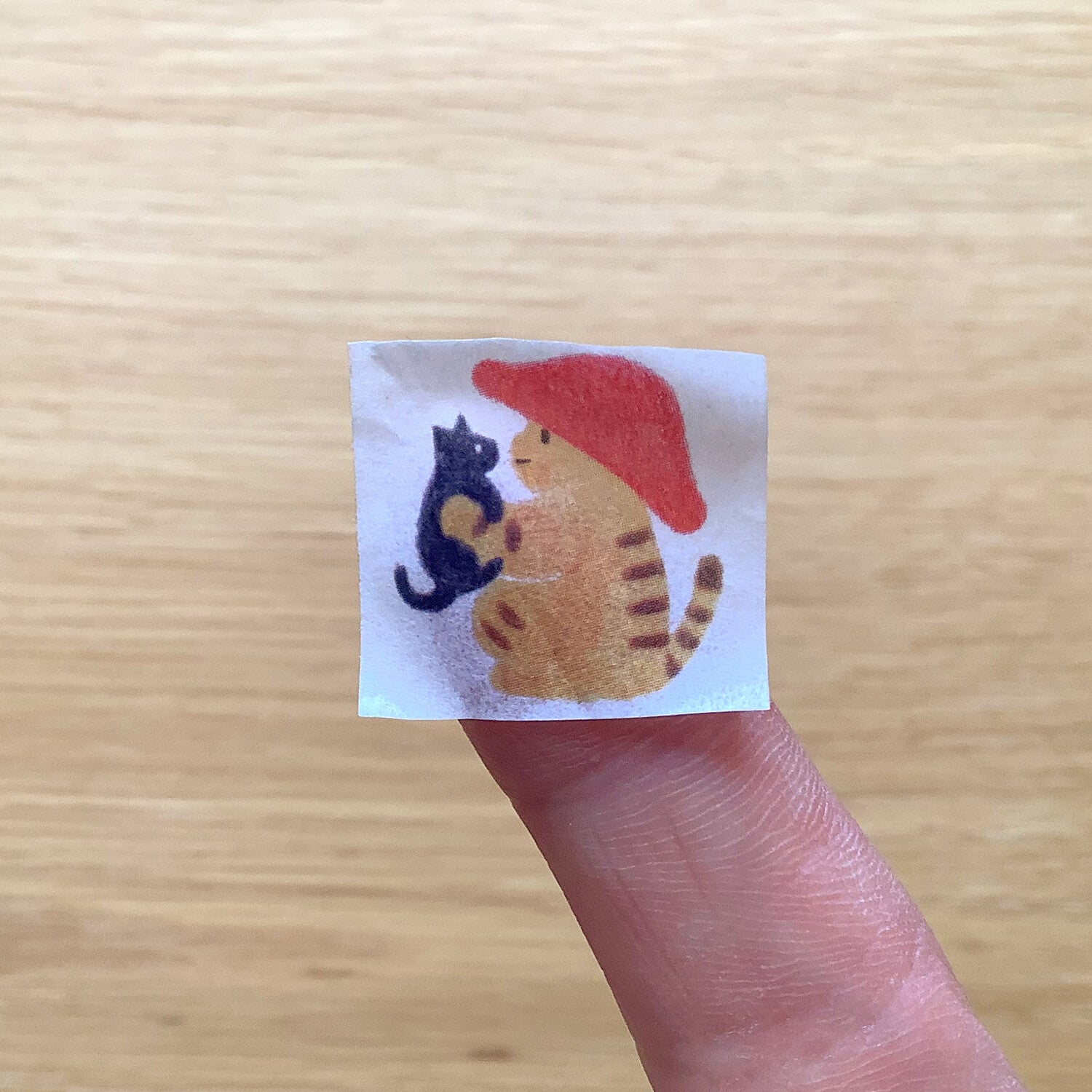 4Legs Washi Tape: Mushroom Cat 2