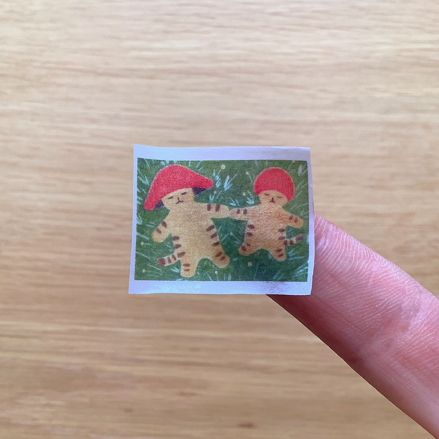 4Legs Washi Tape: Mushroom Cat 2