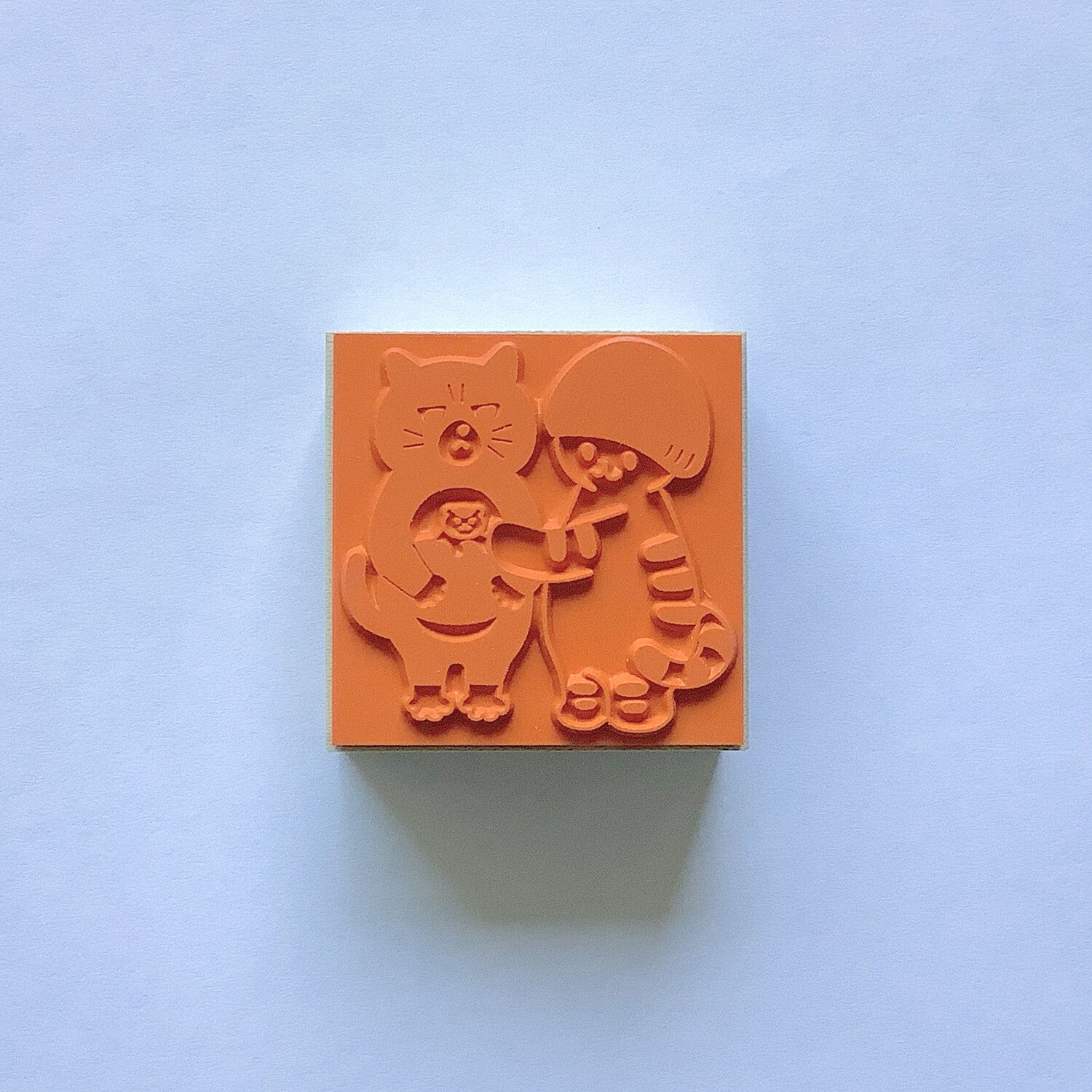 4Legs Rubber Stamp: Cat Friend
