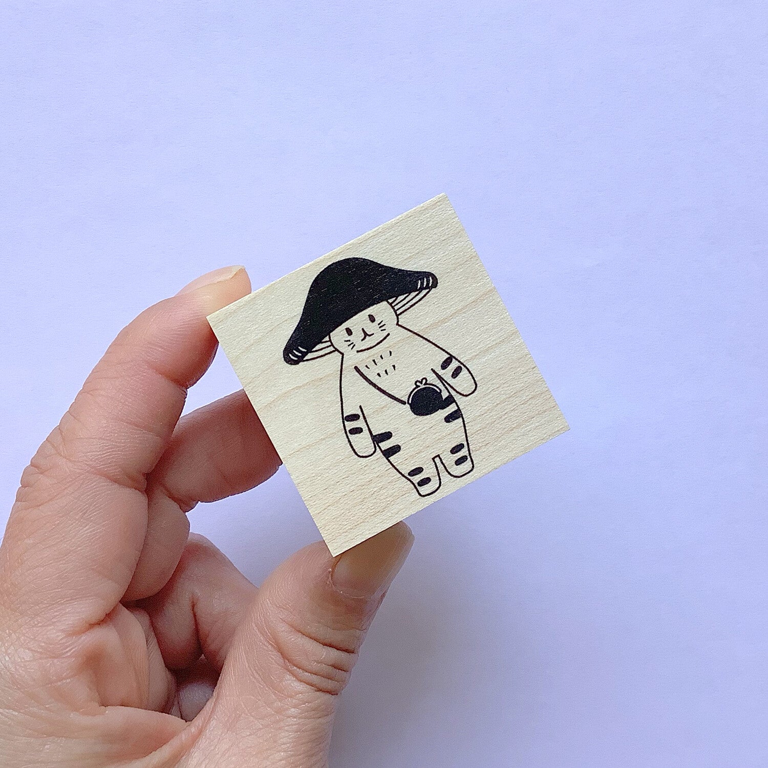 4Legs Rubber Stamp: Coin Purse