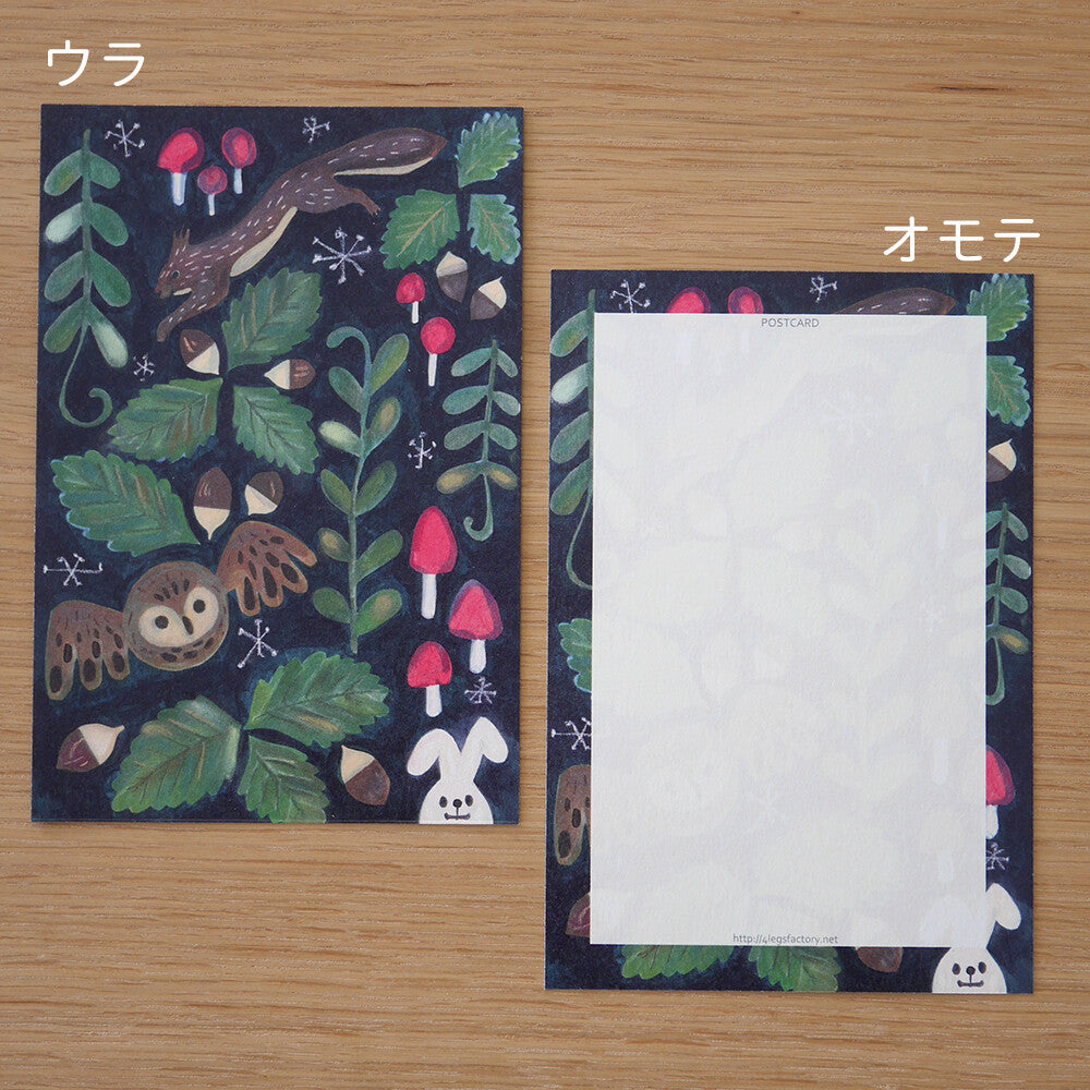 4Legs Postcard: Mushroom Forest