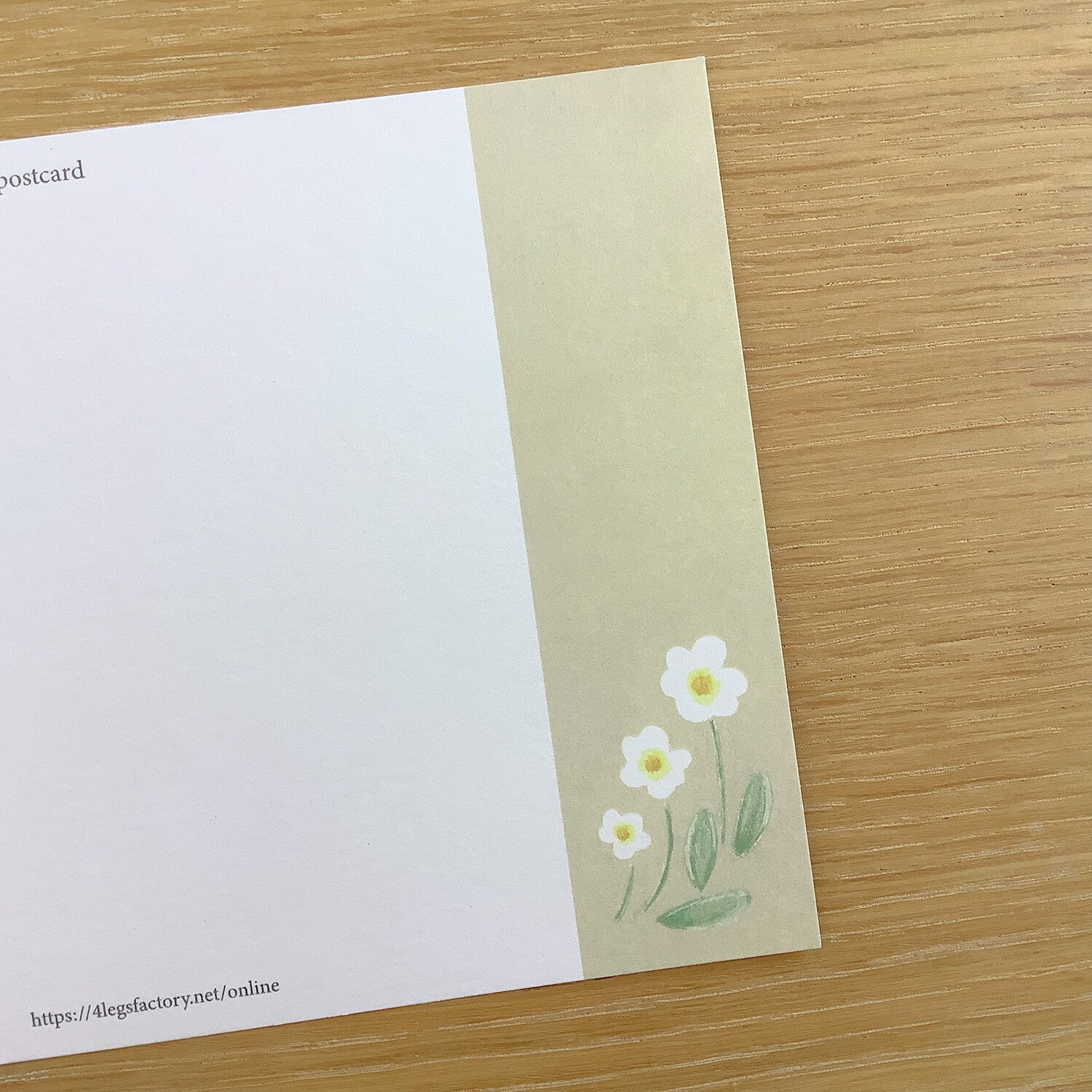 4Legs Postcard: Rub My Belly