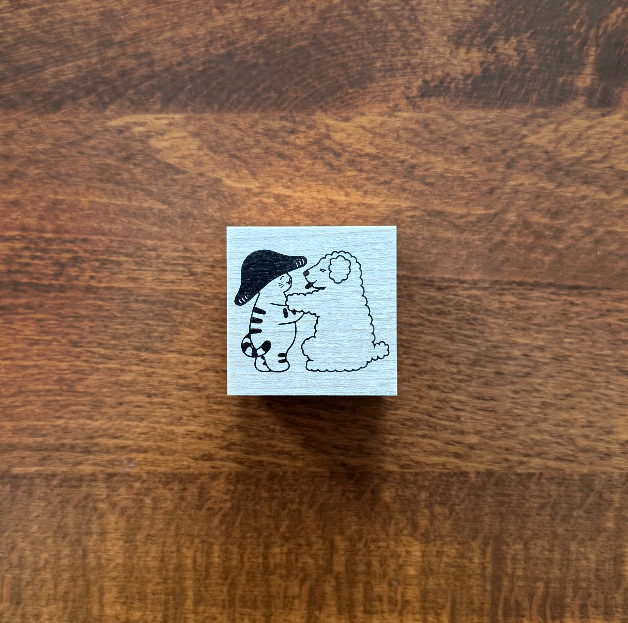 4Legs Rubber Stamp: Dog Friend