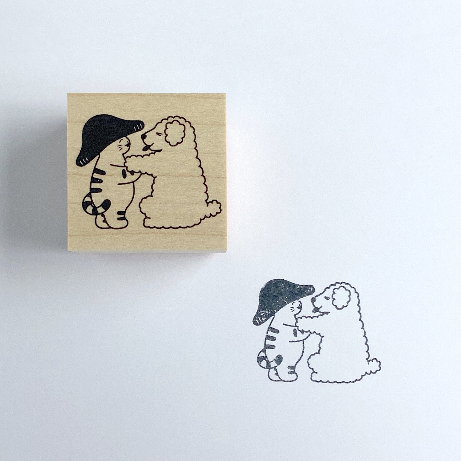 4Legs Rubber Stamp: Dog Friend