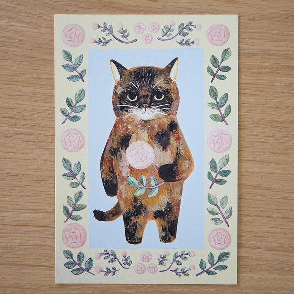 4Legs Postcard: Rusty Cat