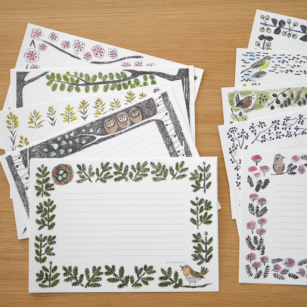 4Legs Letter Paper: Small Birds