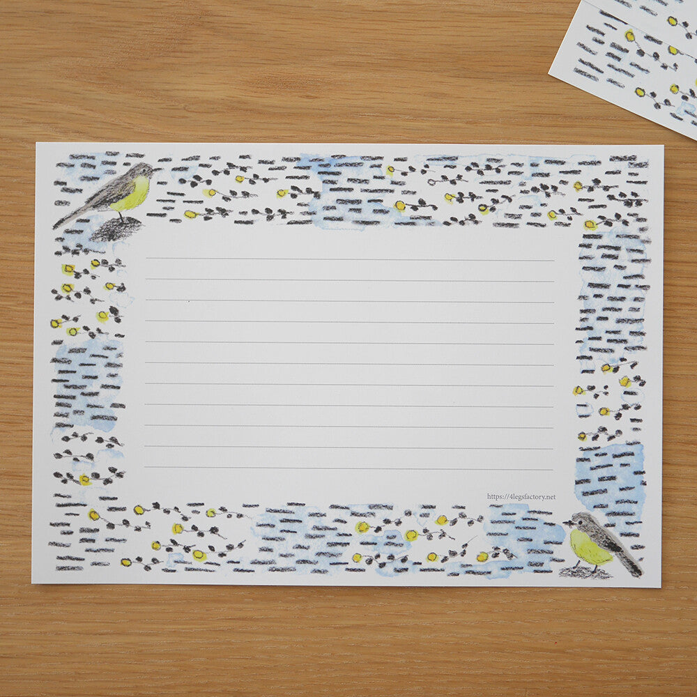 4Legs Letter Paper: Small Birds