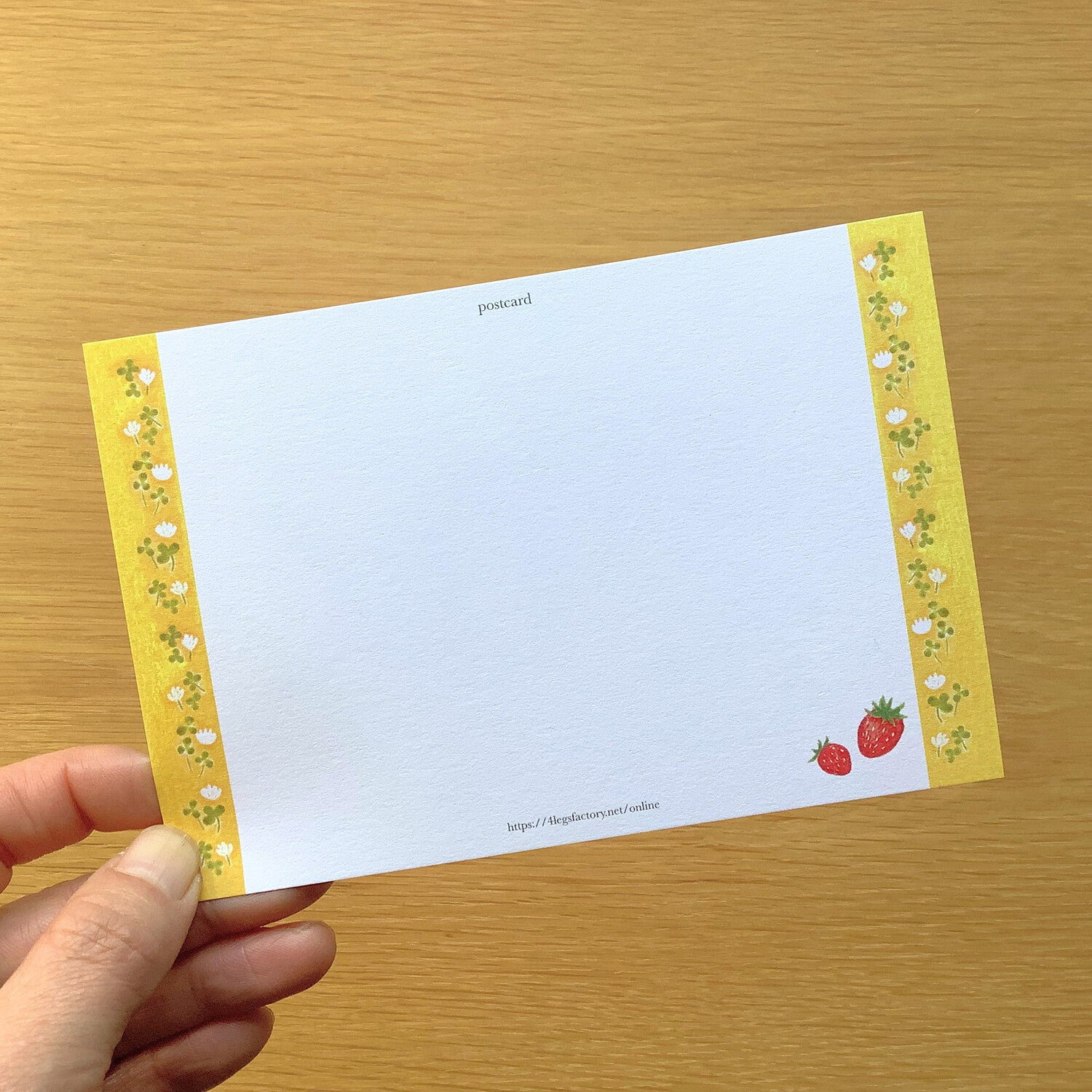 4Legs Postcard: Spring Rabbit