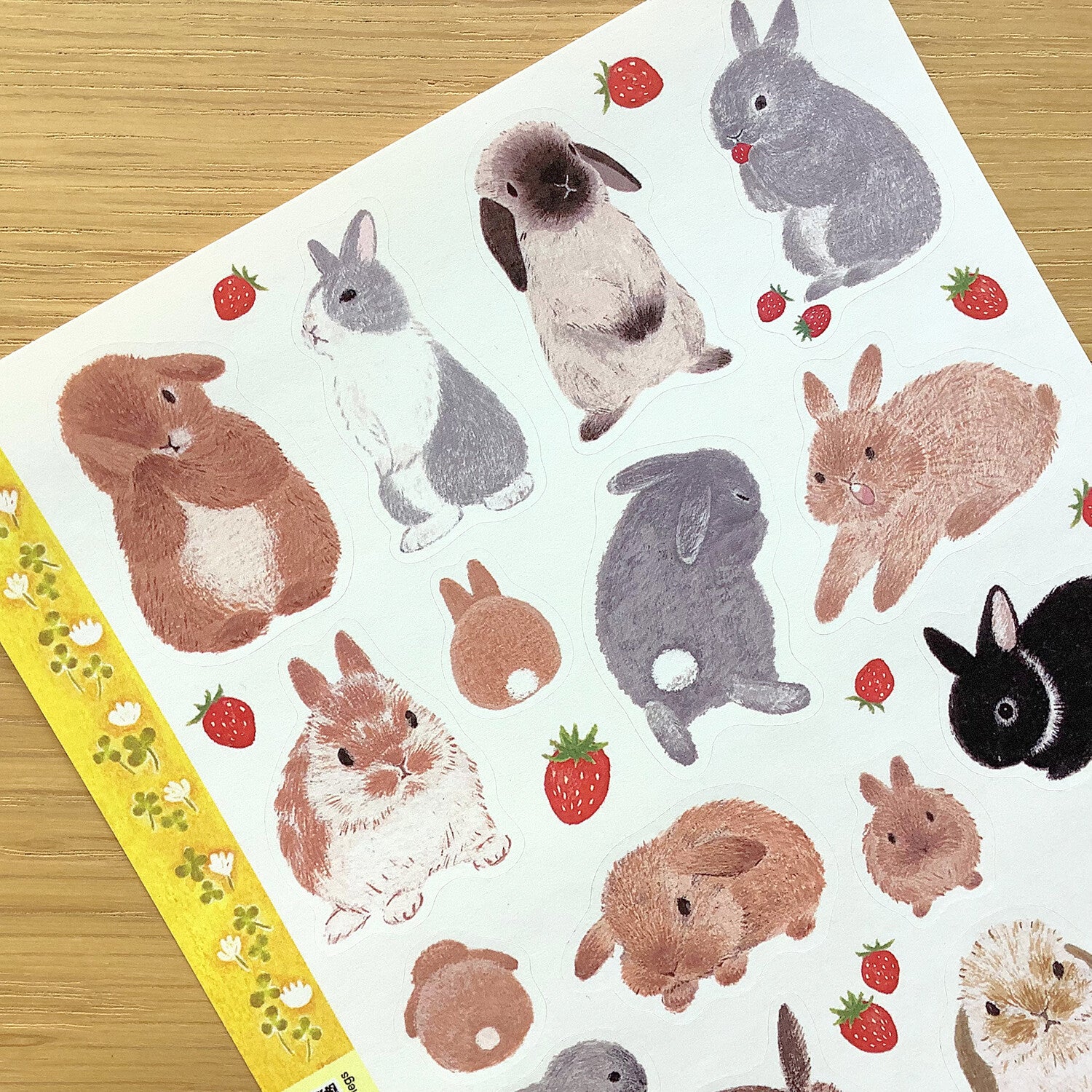 4Legs Sticker Sheet: Spring Rabbits