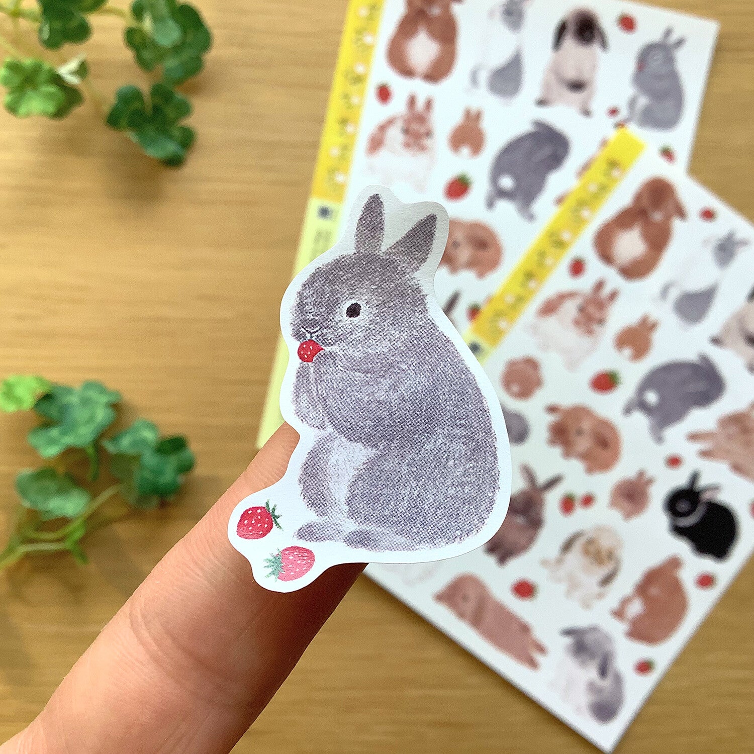 4Legs Sticker Sheet: Spring Rabbits