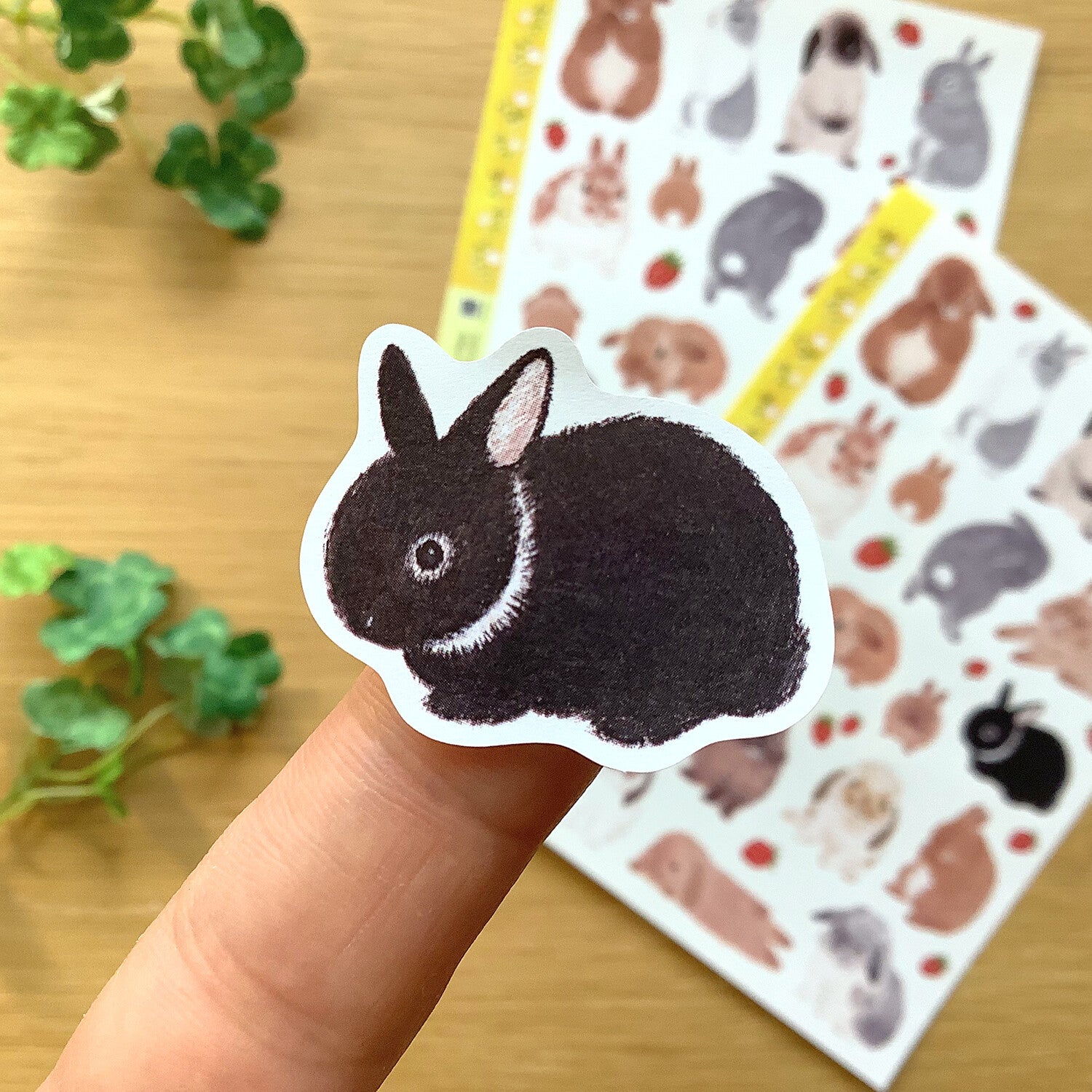 4Legs Sticker Sheet: Spring Rabbits