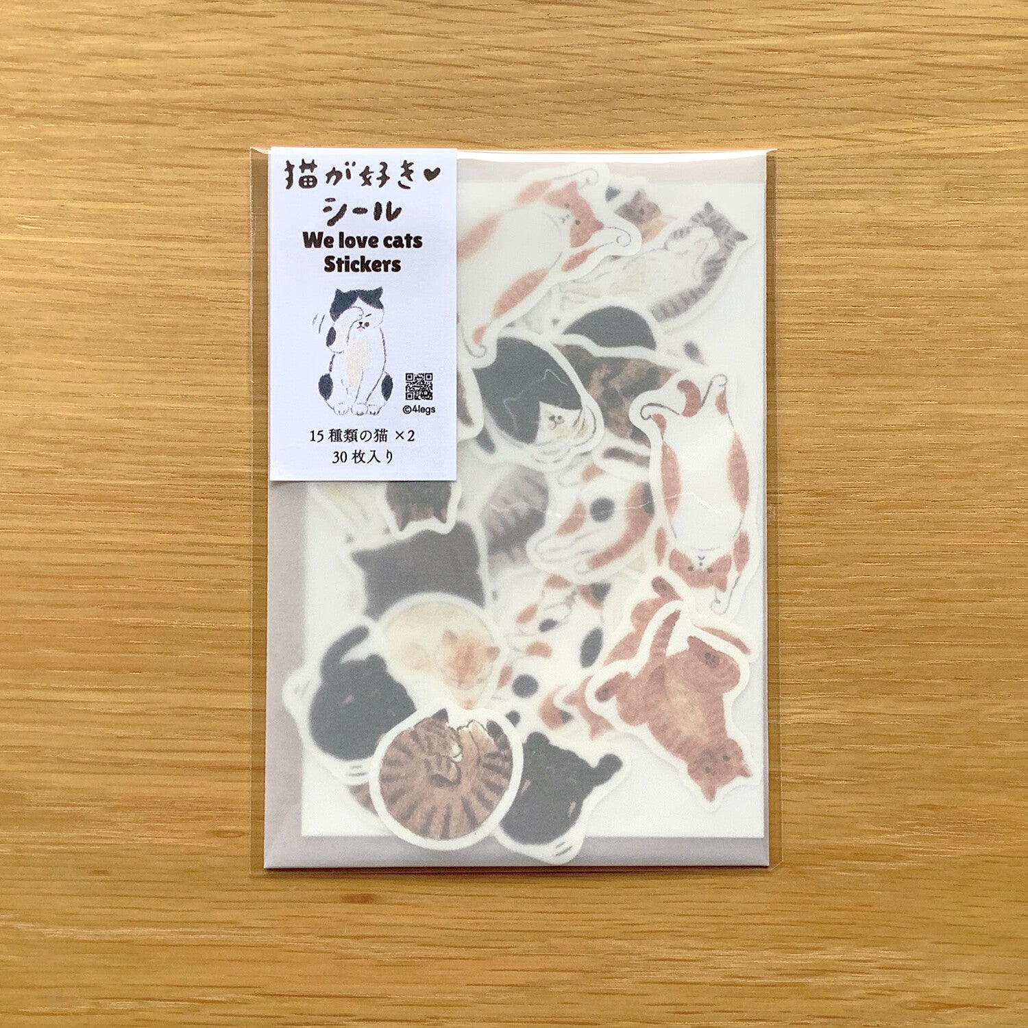 4Legs Sticker Pack: We Love Cats