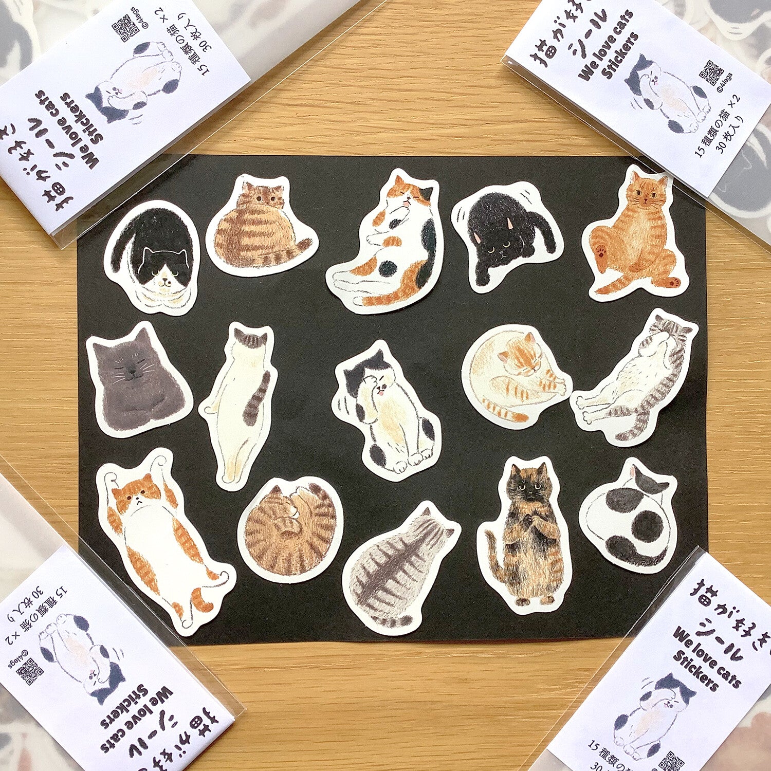4Legs Sticker Pack: We Love Cats